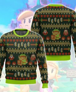 Legend of Zelda, Don't Wear Alone, Christmas Ugly Sweater 2 Legend of Zelda, Don't Wear Alone, Christmas Ugly Sweater