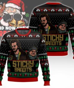 Home Alone, Sticky Bandits Ugly Christmas Sweater
