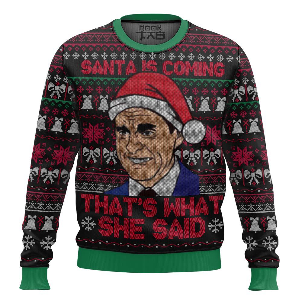 ANDY27924TTT1-mk1_front.jpg The Office That's What She Said, Christmas Ugly Sweater