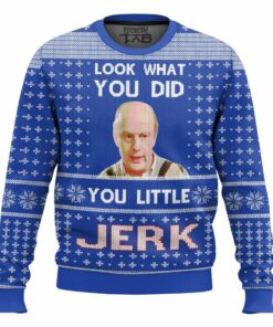 Home Alone, You Little Jerk Meme Christmas Ugly Sweater