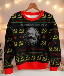 Karl Marx - I'm dreaming of a red Christmas, Ugly Sweater 4 Karl Marx - I'm dreaming of a red Christmas, Ugly Sweater
