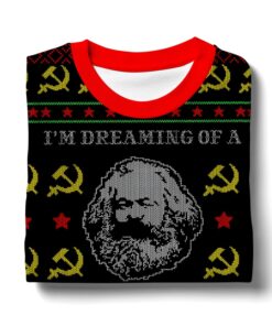 Karl Marx - I'm dreaming of a red Christmas, Ugly Sweater 3 Karl Marx - I'm dreaming of a red Christmas, Ugly Sweater