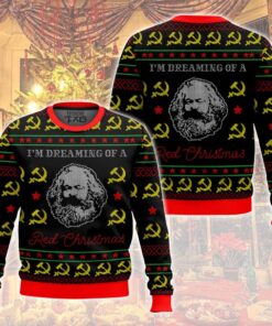 Karl Marx - I'm dreaming of a red Christmas, Ugly Sweater 2 Karl Marx - I'm dreaming of a red Christmas, Ugly Sweater