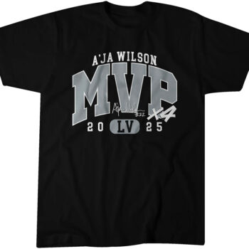 A'ja Wilson 2025 MVP T-Shirt