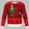 Alien And Santa Dildo Funny Christmas Ugly Christmas Sweater 3 Alien And Santa Dildo Funny Christmas Ugly Christmas Sweater