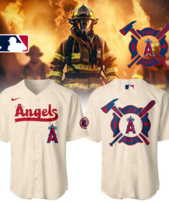 Angels x Firefighter Appreciation Night Jersey Gift For Baseball Lover 1 Angels x Firefighter Appreciation Night Jersey Gift For Baseball Lover