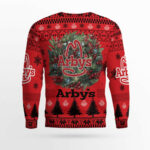 Arbys Logo Company Ugly Christmas Sweater