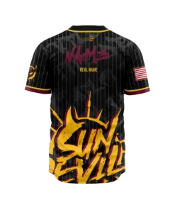 Arizona State University Sublimated Baseball Jersey