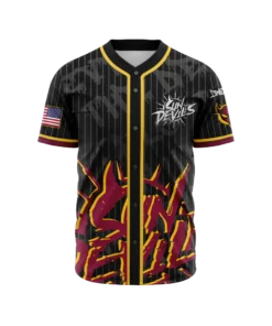 Arizona State University Sublimated Baseball Jersey