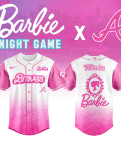 Atlanta Braves x Barbie Night Game Jersey 2025 Best Gifts For Baseball Lovers