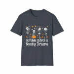Autumn Leaves & Spooky Dreams Halloween T-Shirt