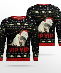 Avatar, Appa Sky Bison yip yip Ugly Christmas Sweater