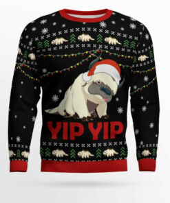 Avatar, Appa Sky Bison yip yip Ugly Christmas Sweater