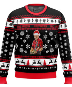 Bruce Springsteen E Street Band Christmas Ugly Sweater