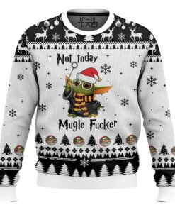 Baby Yoda Muggle Fucker Ugly Sweater