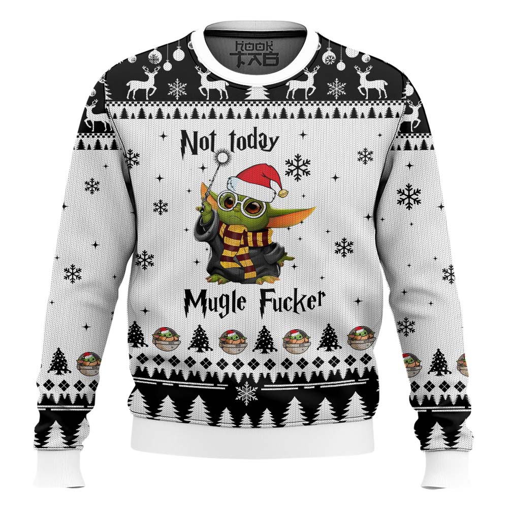 BYD220923DHN3VKHmk2.jpg Baby Yoda Muggle Fucker Ugly Sweater