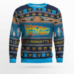 Back To The Future Ugly Christmas Sweater