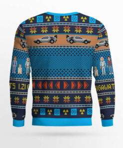 Back To The Future Ugly Christmas Sweater