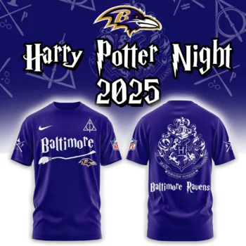 Baltimore Ravens Harry Potter 2025 T-Shirt