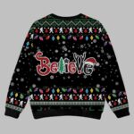 Bigfoot UFO Christmas Ugly Christmas Sweater