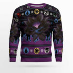 Black Lotus Magic the Gathering Ugly Christmas Sweater