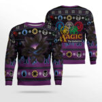 Black Lotus Magic the Gathering Ugly Christmas Sweater