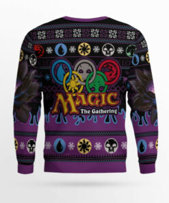 Black Lotus Magic the Gathering Ugly Christmas Sweater