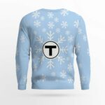 Boston MBTA Holiday Sweater 2025 (No Light Up)