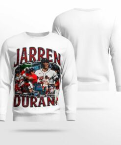 Boston Red Sox Jarren William Duran Sweatshirt White