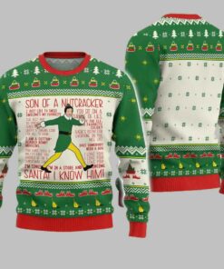 Buddy Elf Ugly Christmas Sweater