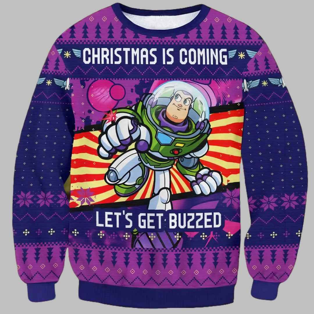Buzz Lightyear Ugly Christmas Sweater Buzz Lightyear Ugly Christmas Sweater