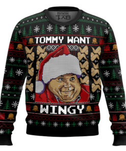 Ho Ho Holy Schnikes Chris Farley Ugly Christmas Sweater