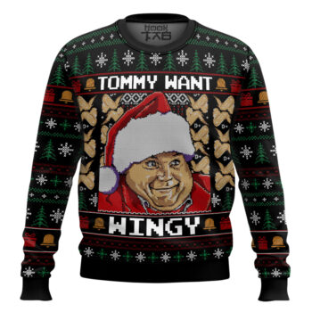 Ho Ho Holy Schnikes Chris Farley Ugly Christmas Sweater