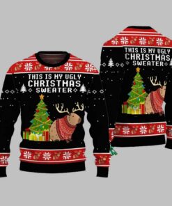 Capybara Holiday Ugly Christmas Sweater