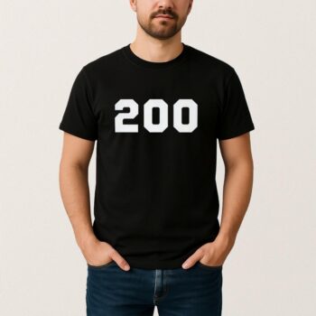 Chad Powers Glen Powell 200 Number T Shirt