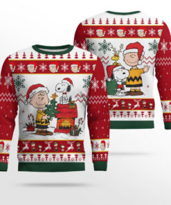 Charlie Brown and Snoopy Ugly Sweater