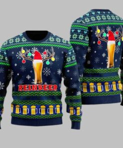Christmas Beer Reindeer Ugly Christmas Sweater