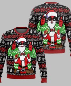 Christmas Deadpool Marvel Ugly Christmas Sweater