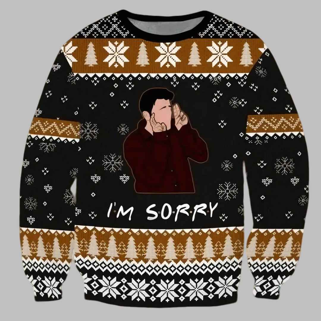 Christmas Friends Im Sorry Ugly Christmas Sweater Christmas Friends Im Sorry Ugly Christmas Sweater