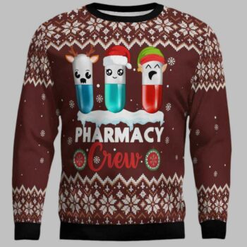 Christmas Pharmacy Crew Ugly Christmas Sweater