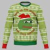 Christmas Sad Pepe The Frog Meme Ugly Christmas Sweater