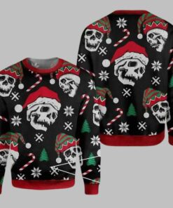 Christmas Skull Santa Ugly Christmas Sweater