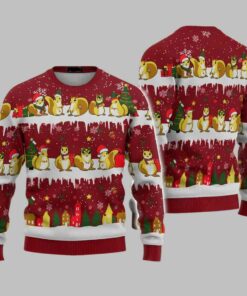 Christmas Squirrel Ugly Christmas Sweater