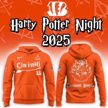 Cincinnati Bengals Harry Potter 2025 Hoodie