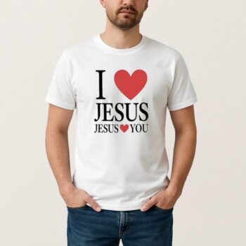 Cowboys Braves I Love Jesus Jesus Loves You T Shirt