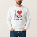 Cowboys Braves I Love Jesus Jesus Loves You T Shirt