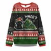 Curious Cat Ugly Christmas Sweater