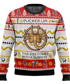 TRS x Facehugger Meme Ugly Sweater