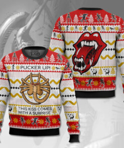 TRS x Facehugger Meme Ugly Sweater 2 TRS x Facehugger Meme Ugly Sweater