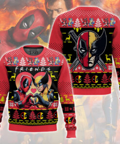 Deadpool Wolverine Ugly Sweater